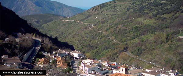 Geografía y orografía del Barranco de Poqueira